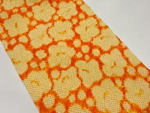 絞り花々模様名古屋帯